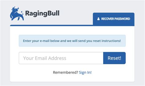 raging bull dashboard